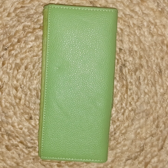 Gaofan Genuine Cowhide Leather Tinkerbell Embellished Trifold Wallet - Picture 2 of 8